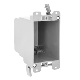 1G 20 cu. in. Old Work PVC Switch and Outlet Box