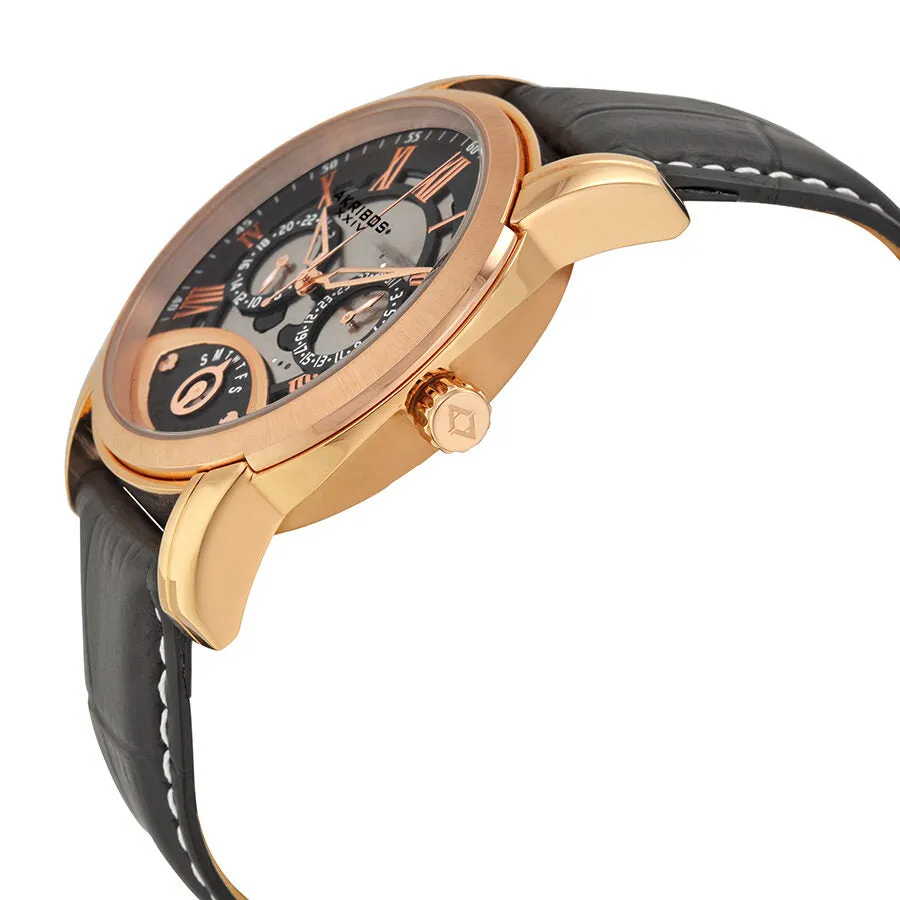 Akribos Xxiv Rose Gold-tone Stainless Steel Men's Watch AK725RG
