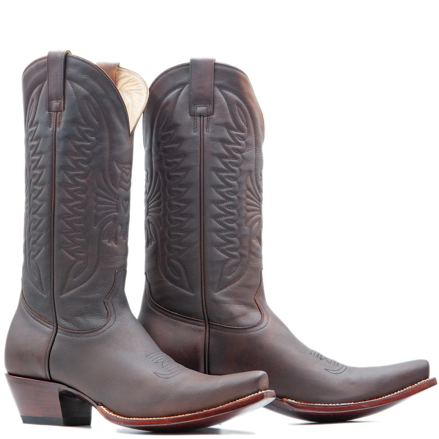 Apache Boot in Brown