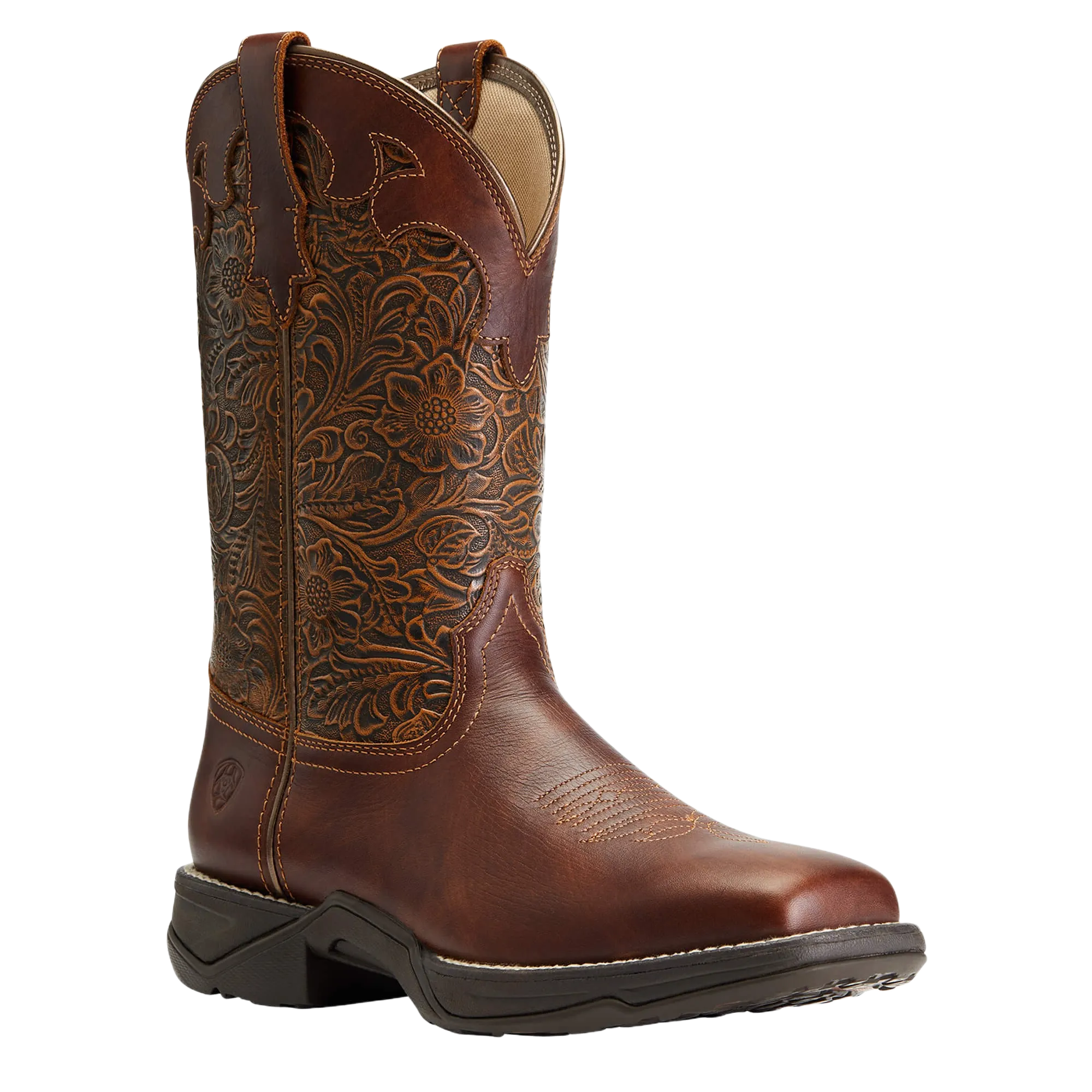 Ariat Ladies Anthem Savanna Rich Clay & Brown Floral Boots 10042421
