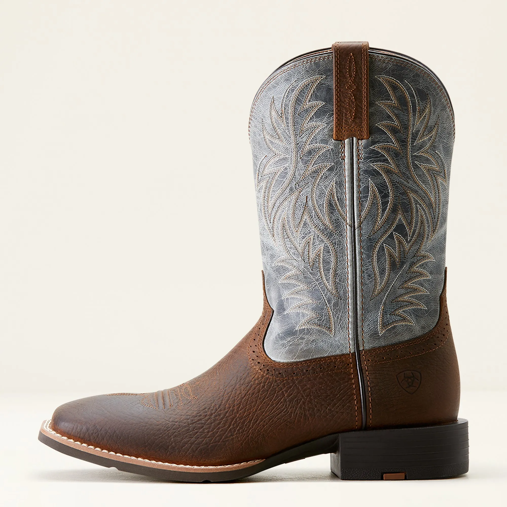Ariat Men's Earth Brown Sport Broad Square Toe Western Boots
