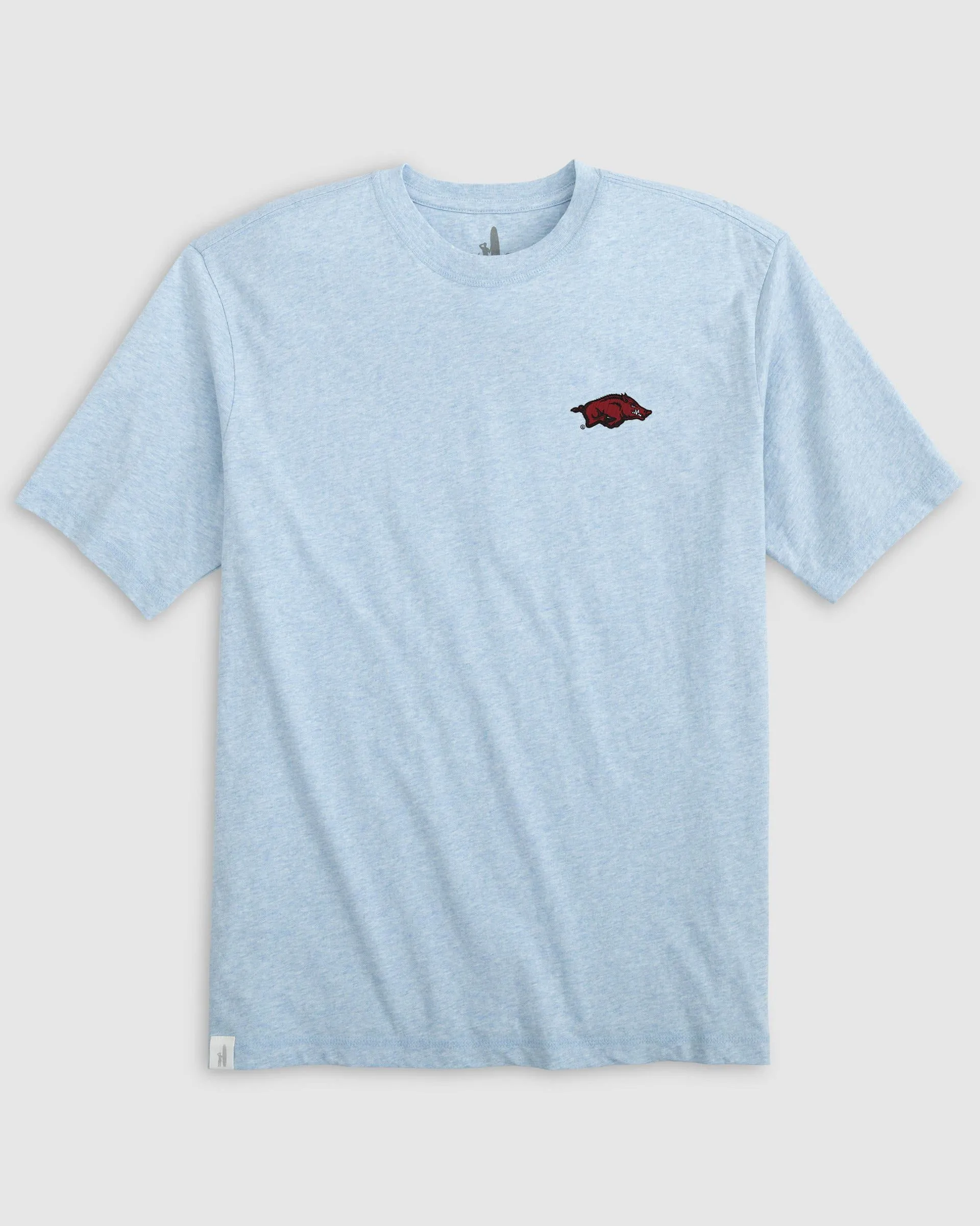 Arkansas Heathered Spencer Cotton T-Shirt