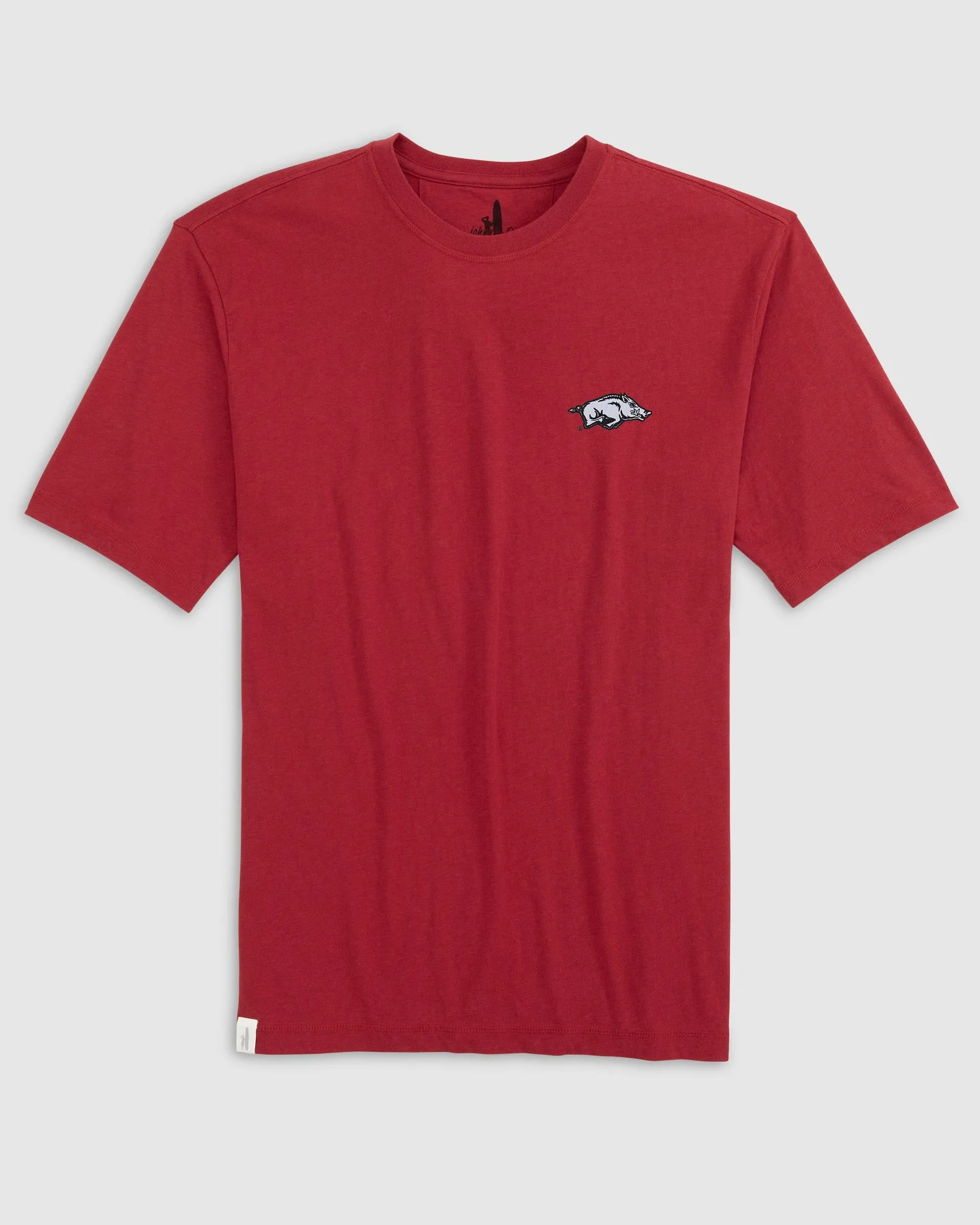 Arkansas Heathered Spencer Cotton T-Shirt