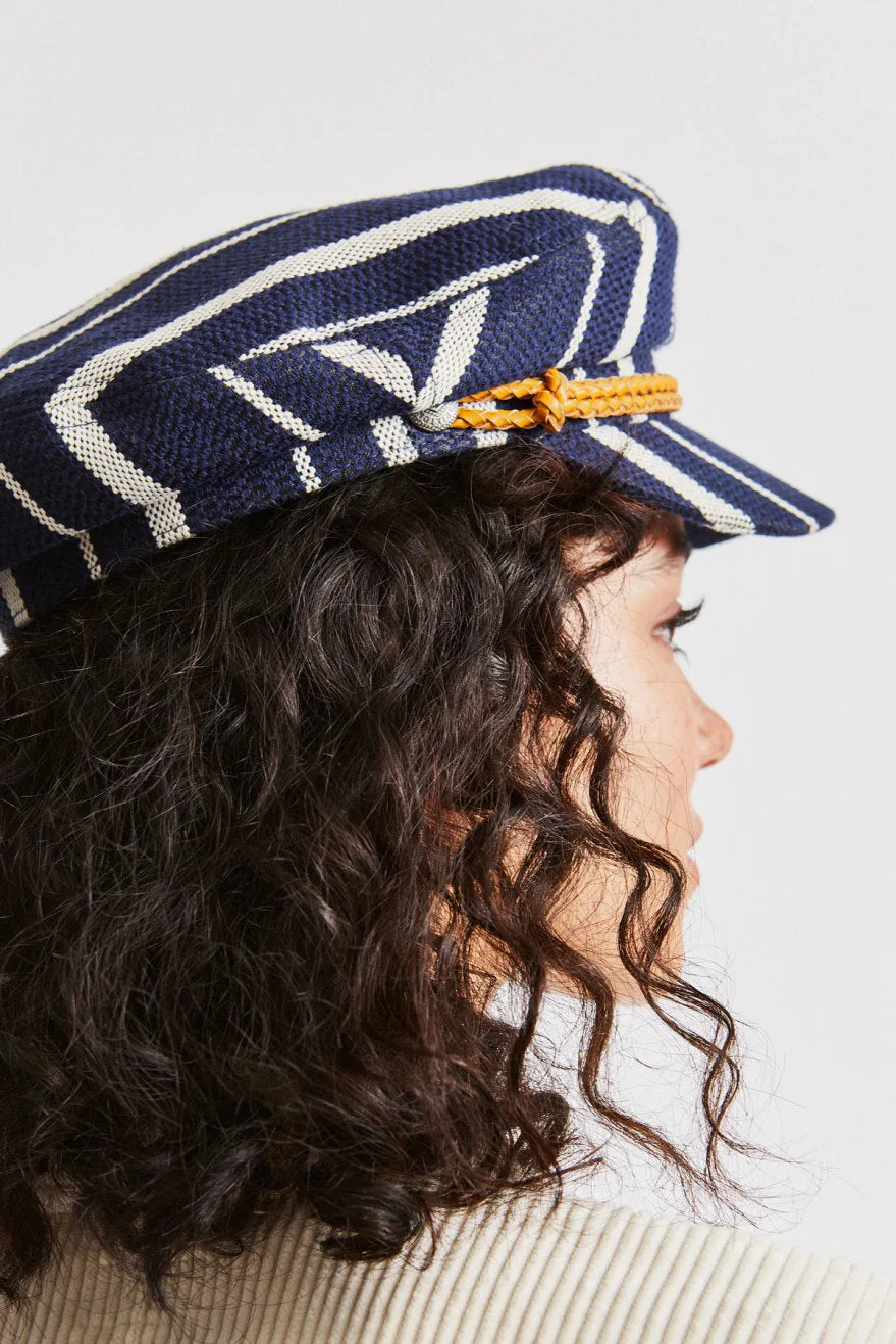 Ashland Cap - Navy/White