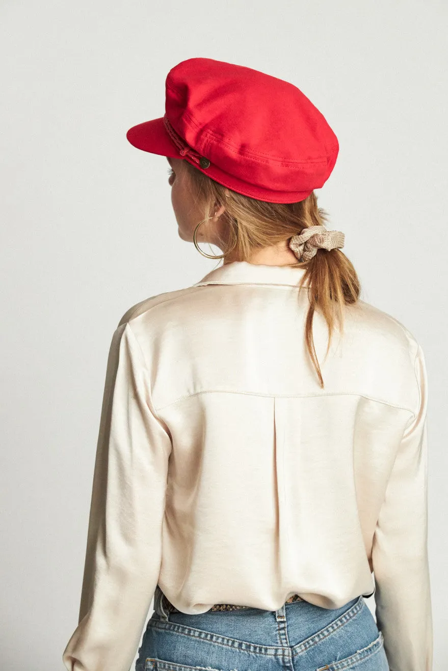 Ashland Cap - Scarlet