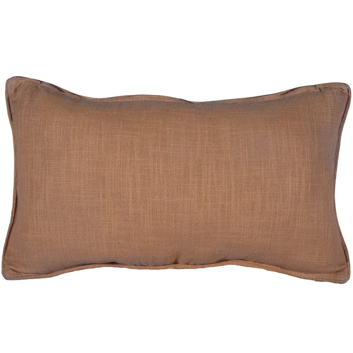 Basket Weave Genuine Leather Pillow