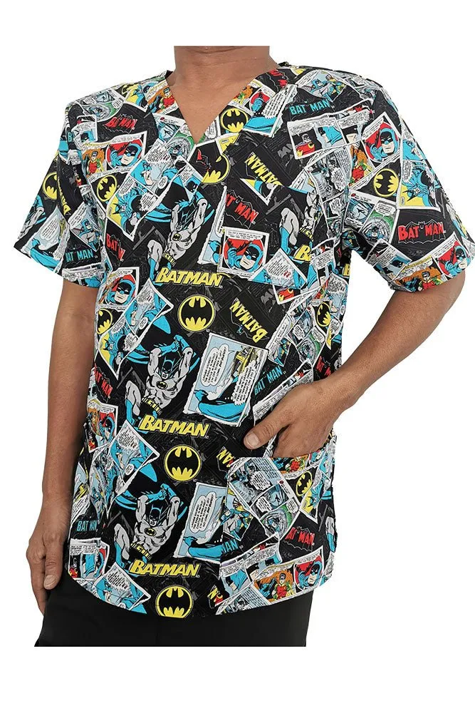 Batman Printed Scrub Top