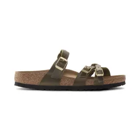 BIRKENSTOCK FRANCA BRAID GREEN OILED - WOMENS