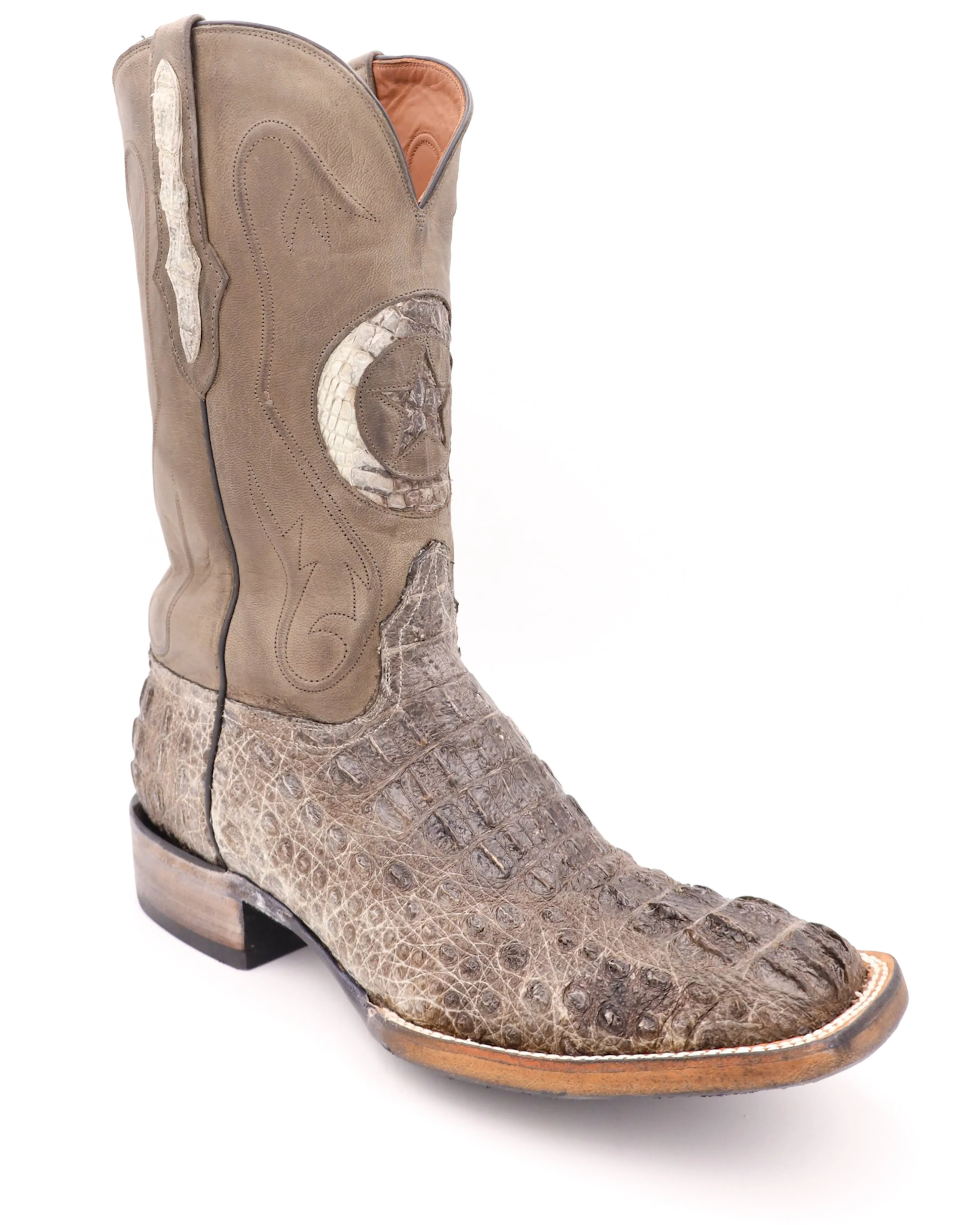 Black Jack Men's Lonestar Hornback Caiman Boot