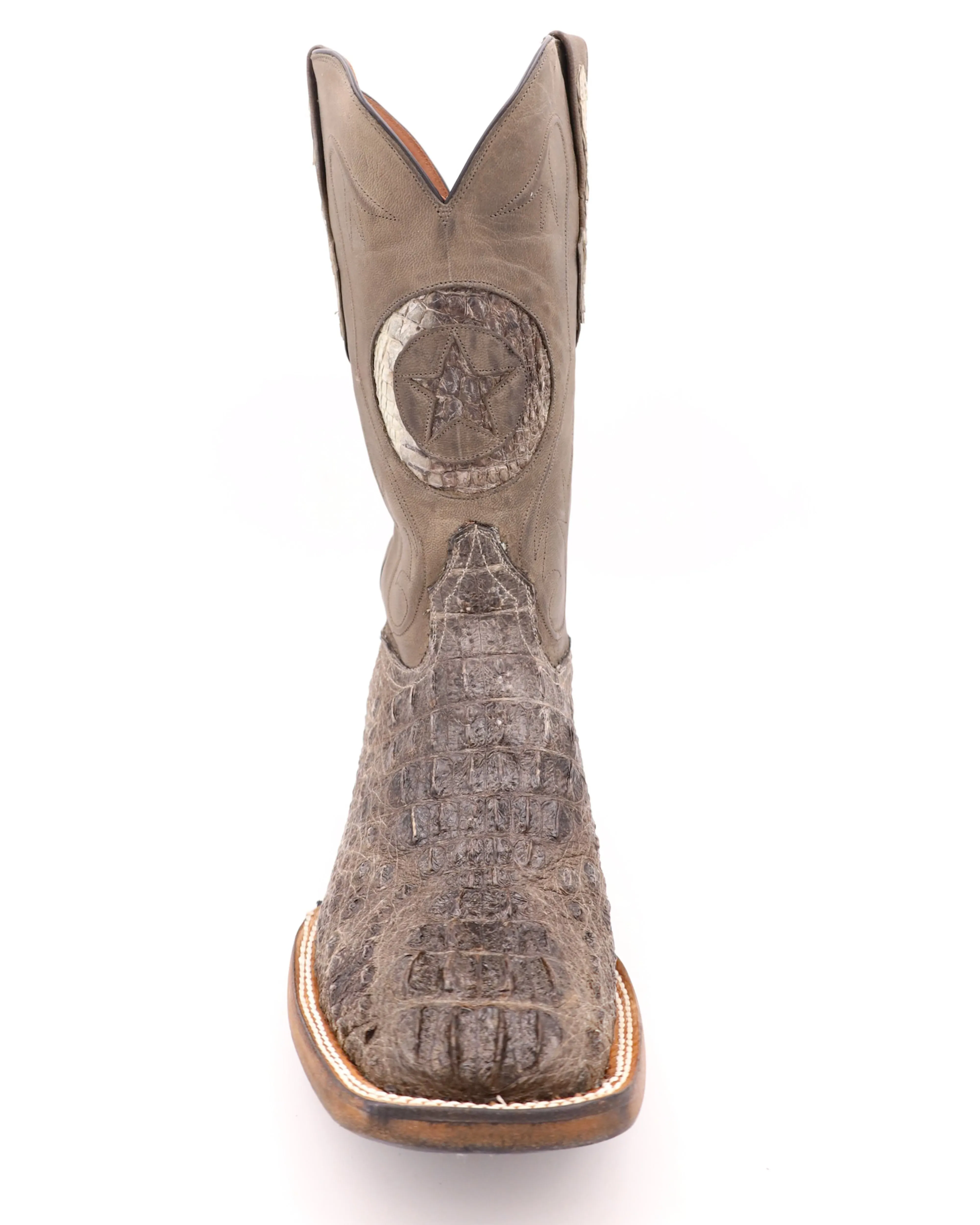 Black Jack Men's Lonestar Hornback Caiman Boot