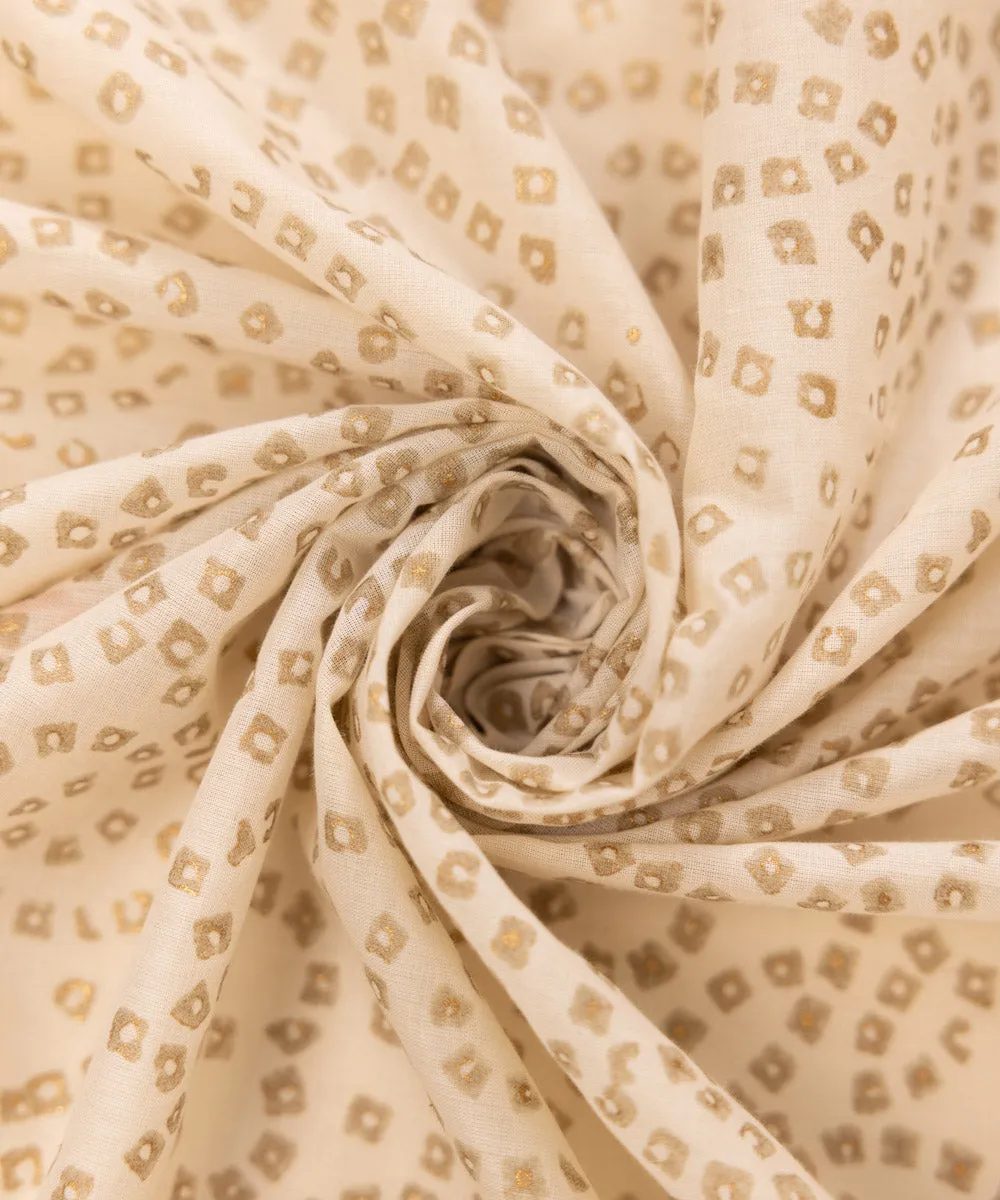 Block Printed Voile Dupatta