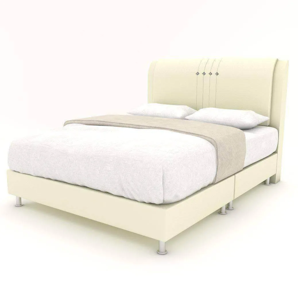 Brayden Faux Leather Bed Frame