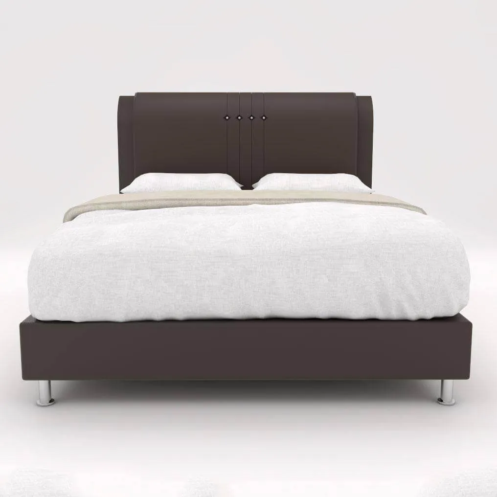Brayden Faux Leather Bed Frame
