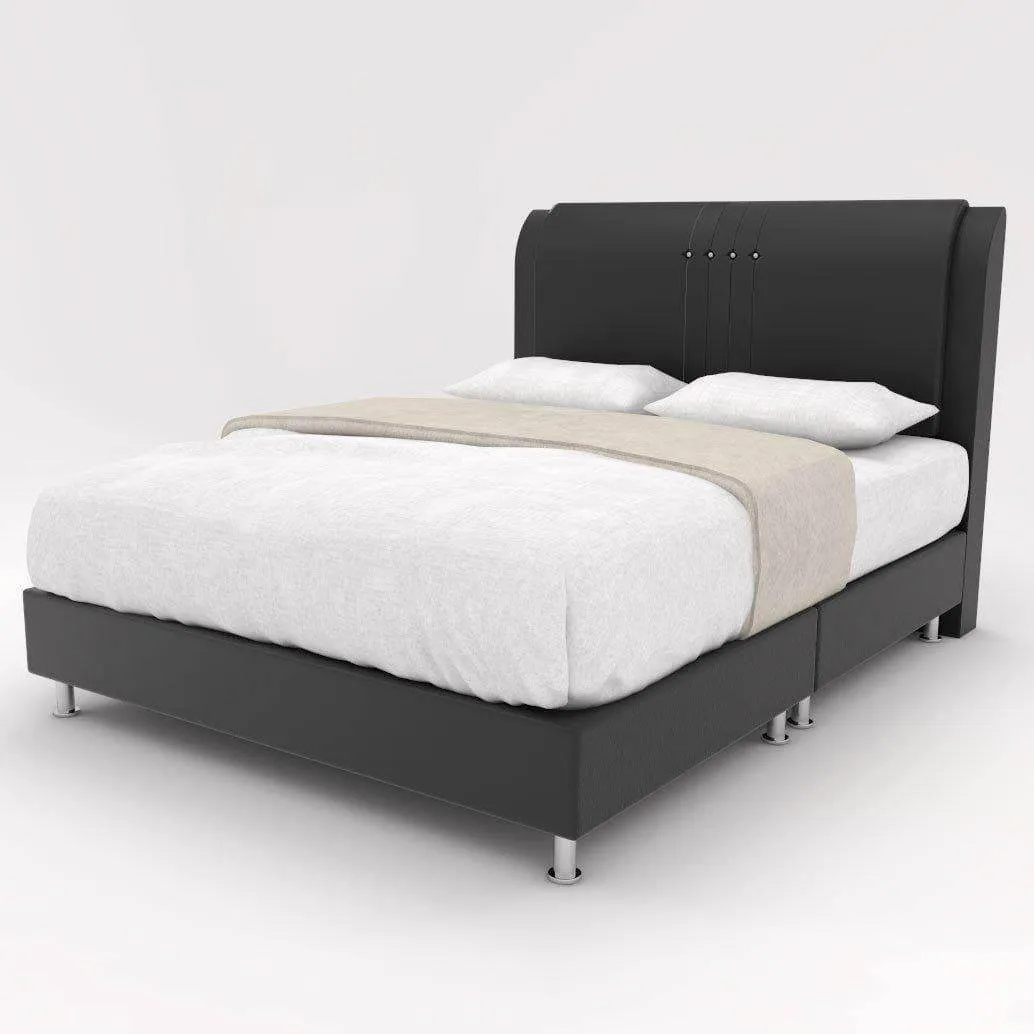 Brayden Faux Leather Bed Frame