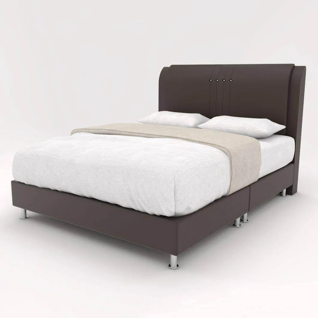 Brayden Faux Leather Bed Frame