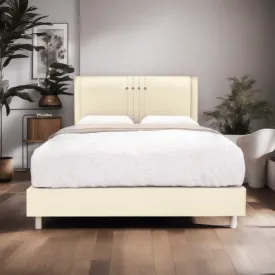 Brayden Faux Leather Bed Frame