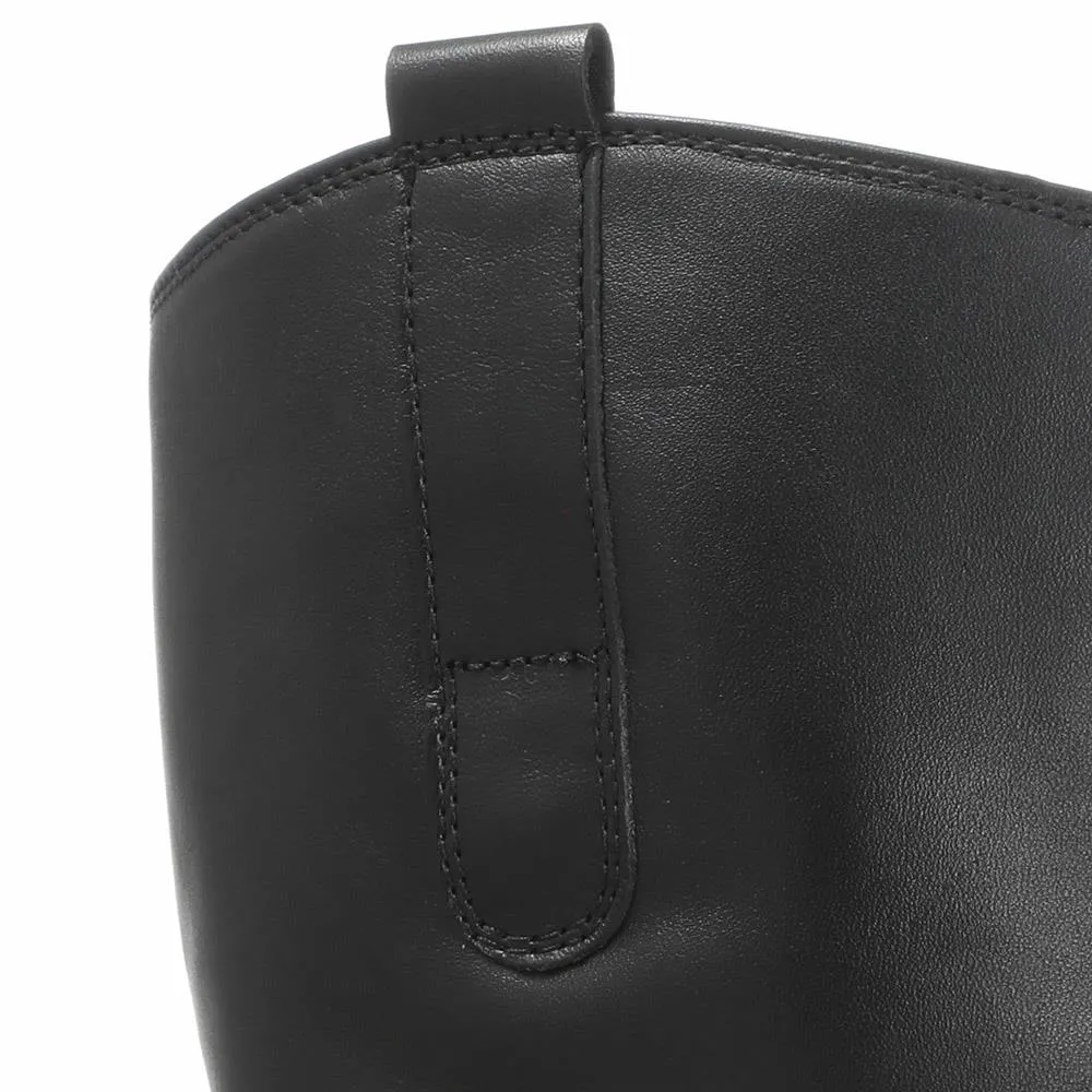 Brook Medium Calf Fit Leather Rider Boots - GAB30573 / 316 651