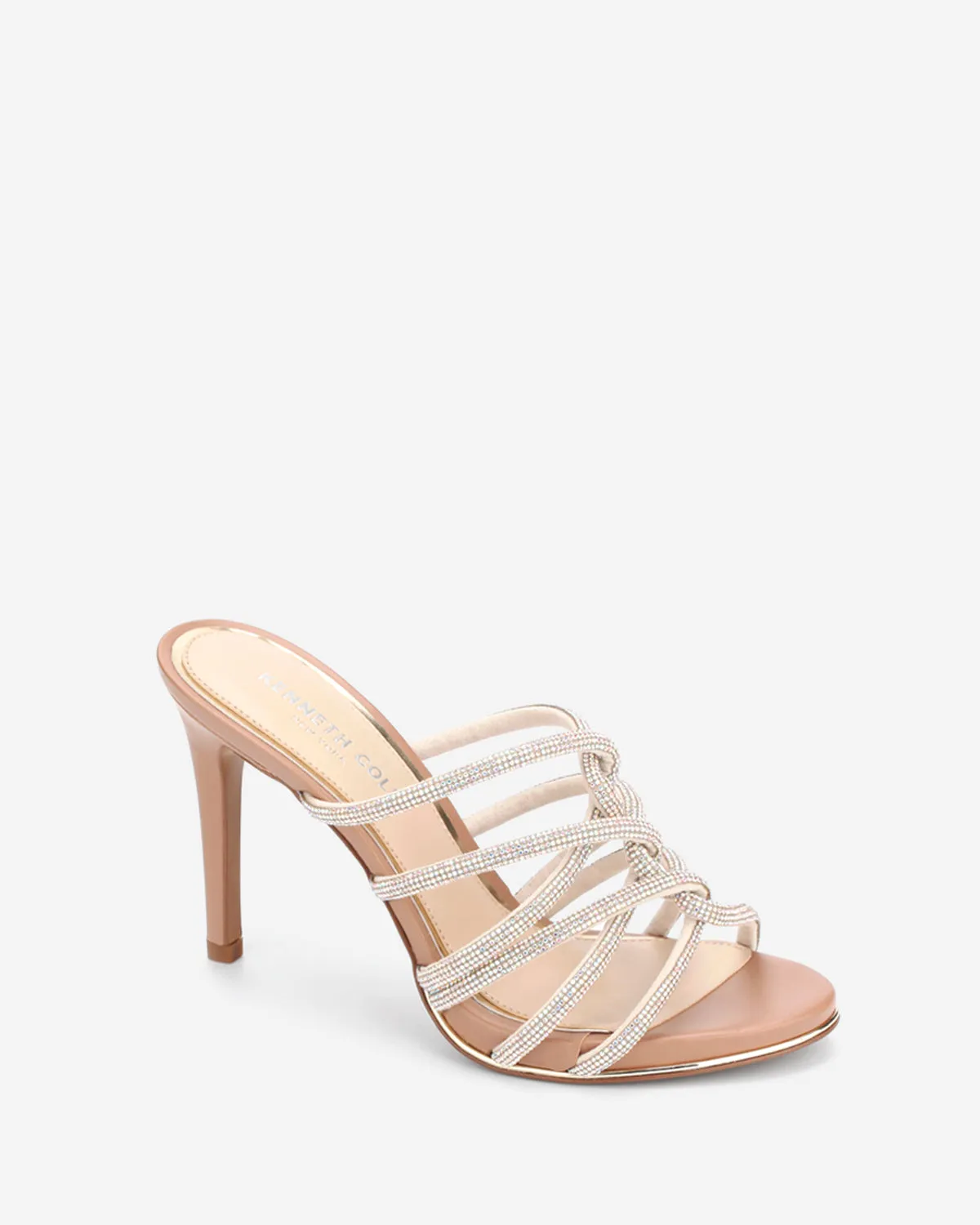 Brooke 95 Twisted Jeweled Heel