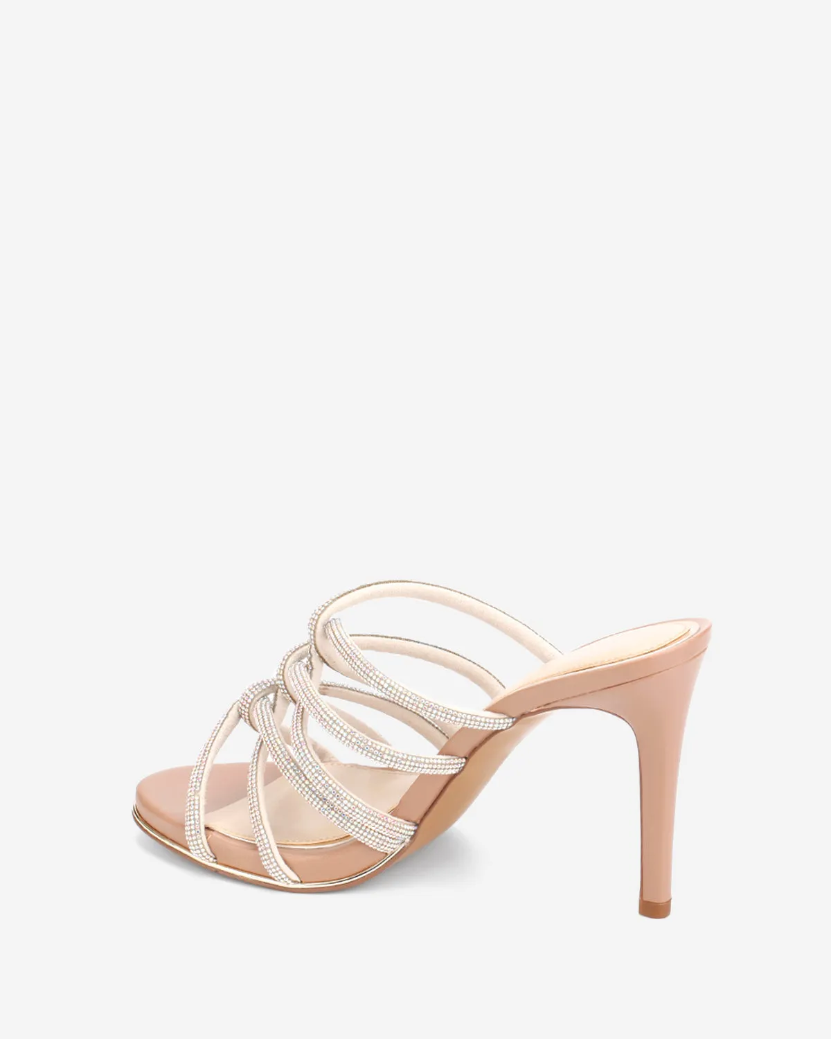 Brooke 95 Twisted Jeweled Heel