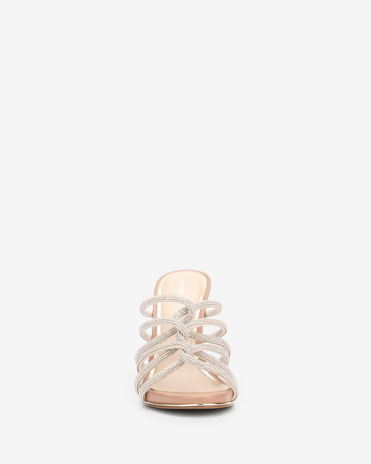Brooke 95 Twisted Jeweled Heel