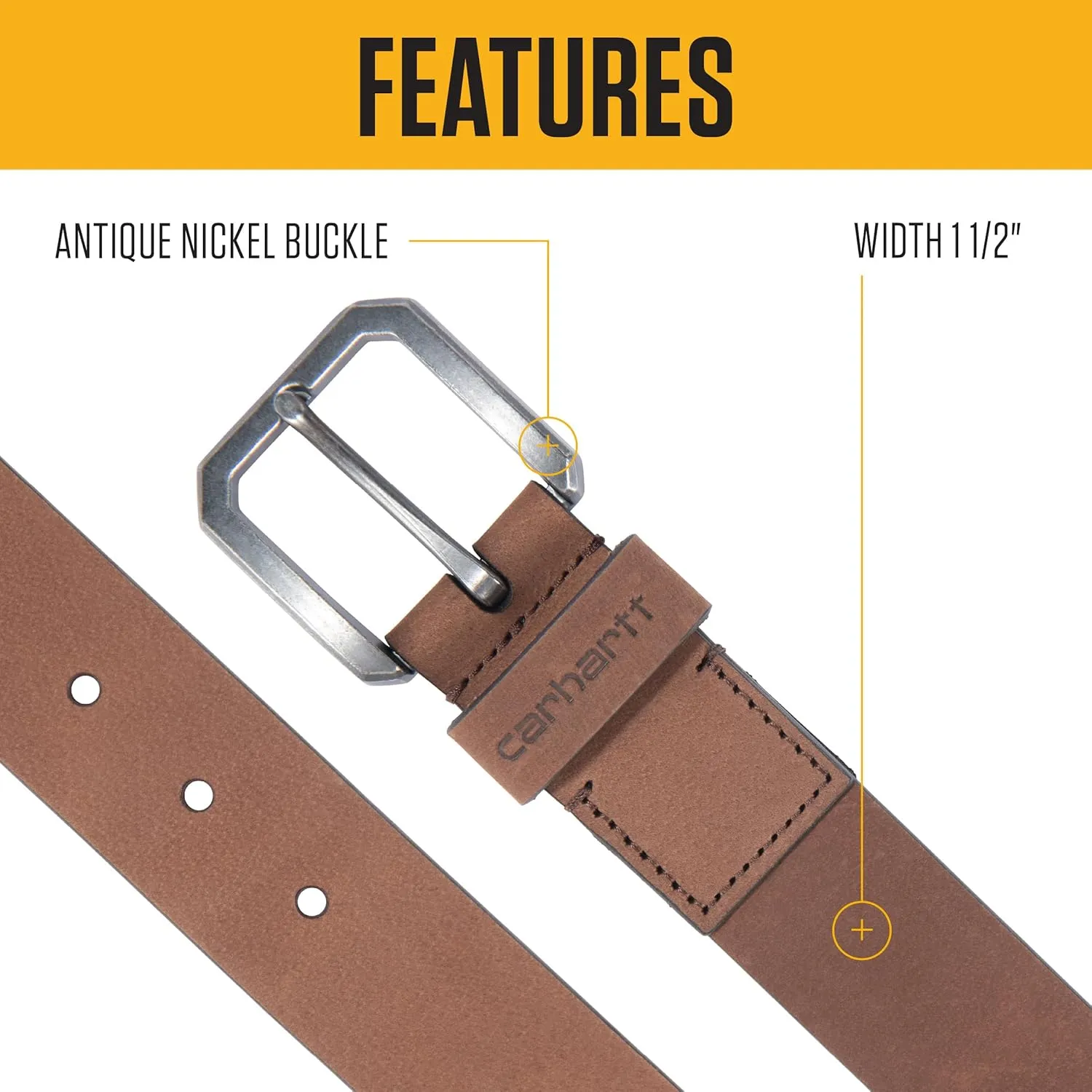 Carhartt Men's A0005498 Nylon Adjustable Industrial Belt