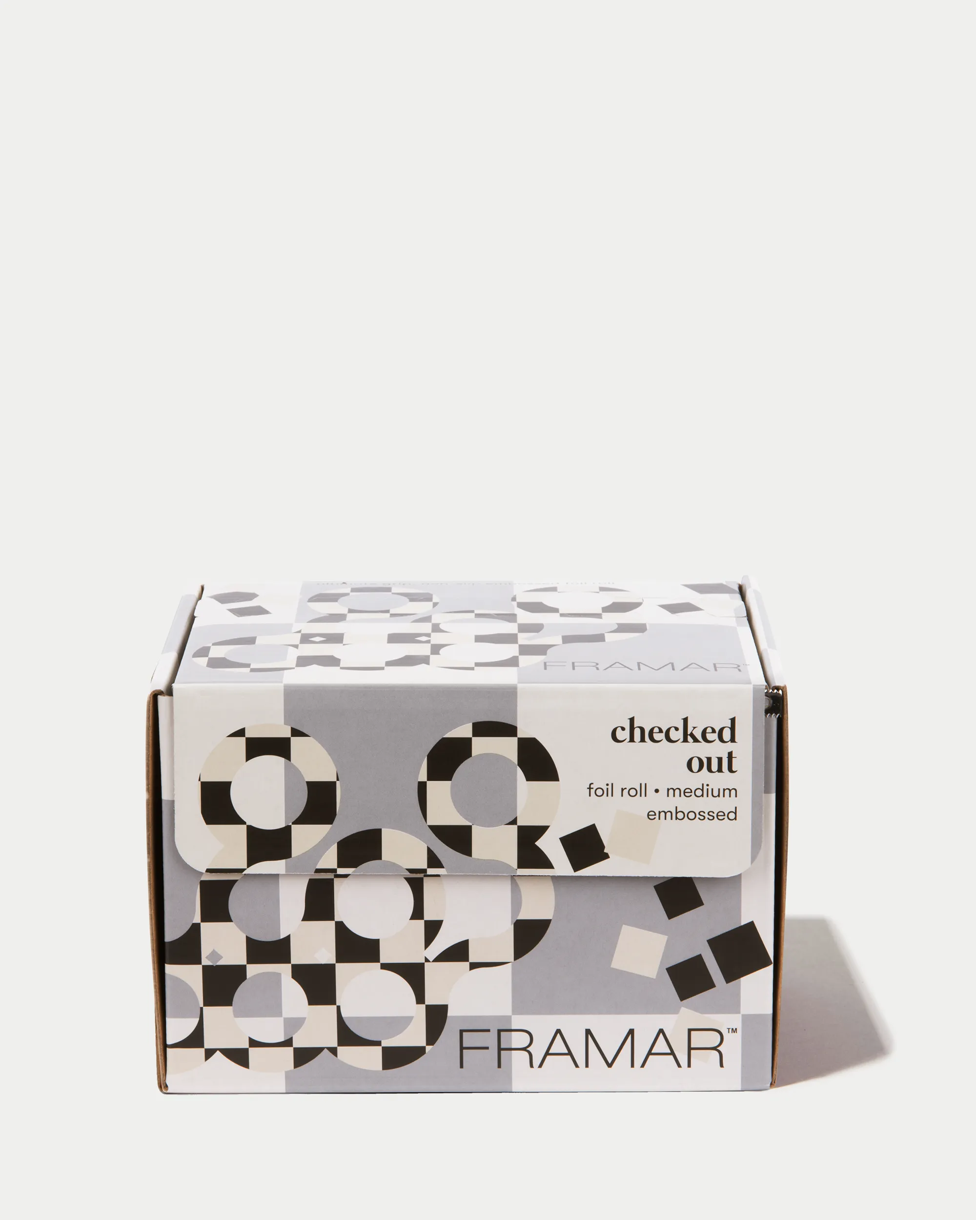 Checked Out - Embossed Roll