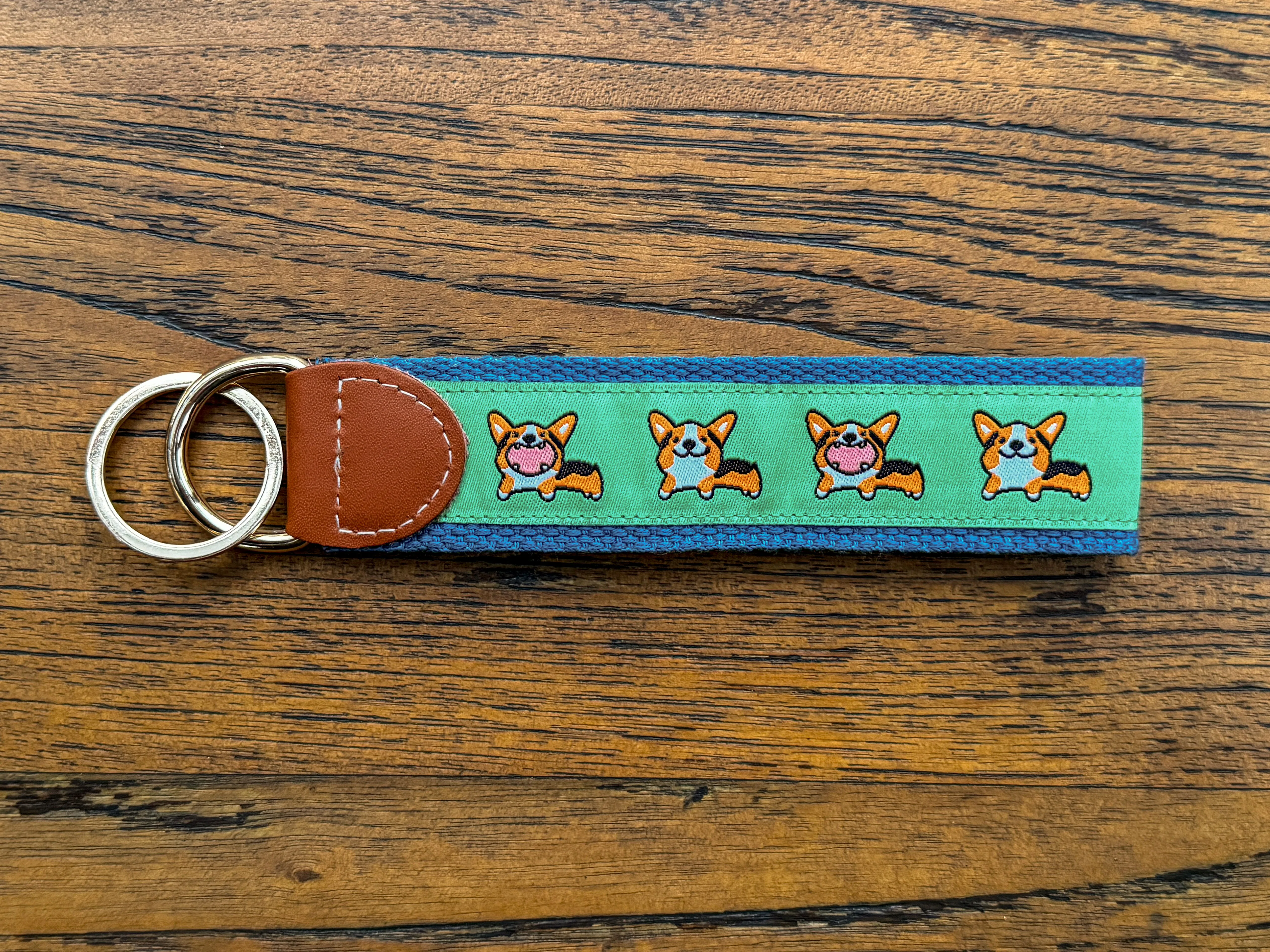Corgi RAWR Woven Wrist Lanyard [Special Edition]