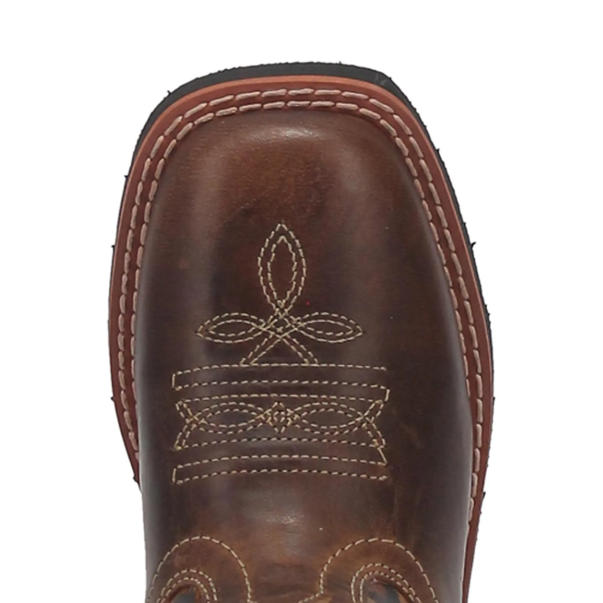 DAN POST KIDS MAKUCHA BROWN LEOPARD SQUARE TOE BOOTS - DPC2951