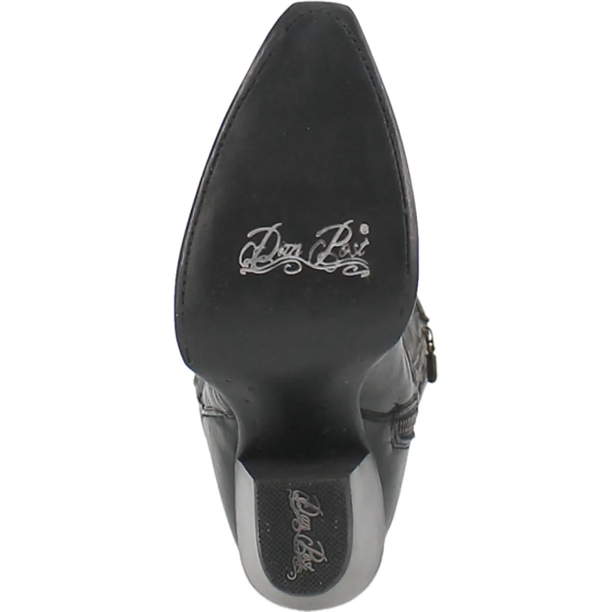 Dan Post Women's 20" Jilted Black Snip Toe Western Boot