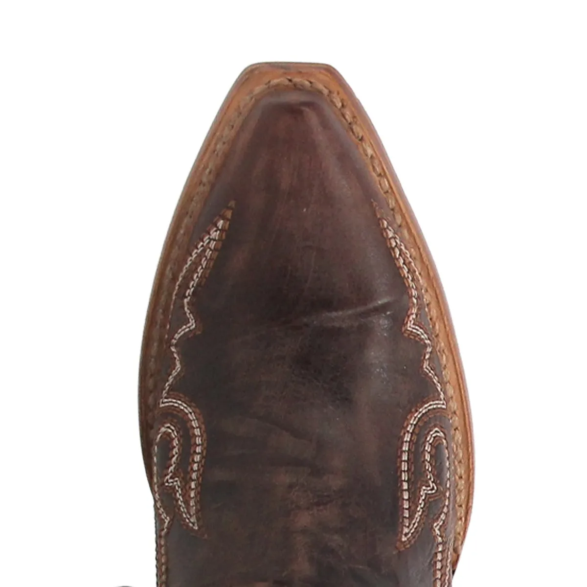 Dan Post Women's 20" Kommotion Chocolate Snip Toe Western Boot