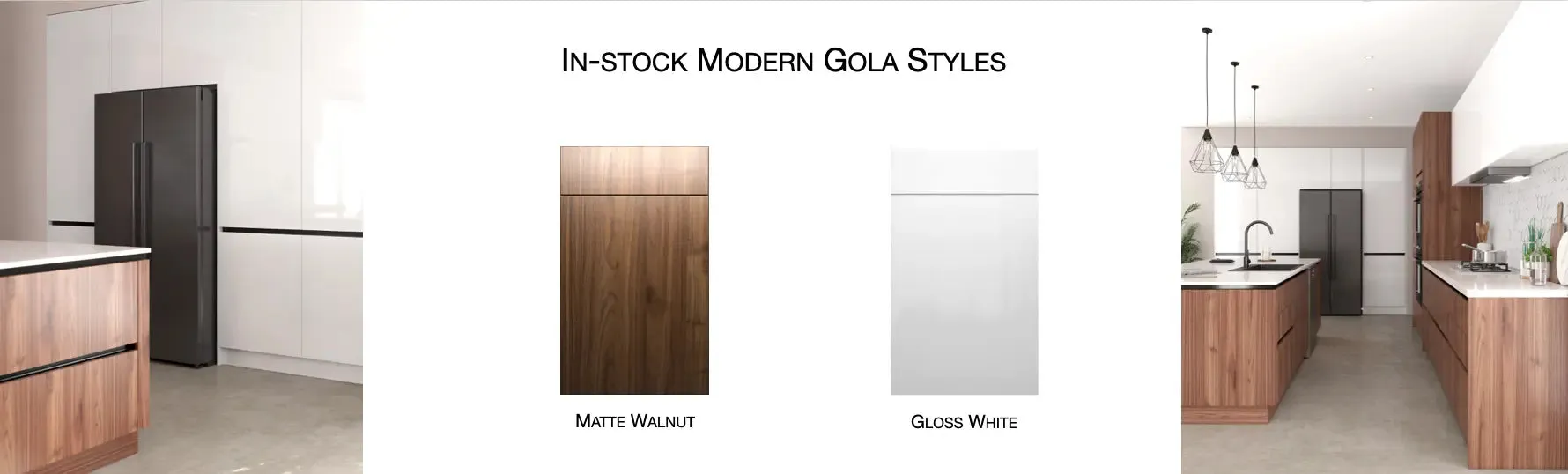 Diswasher End Panel - Modern Gola Line