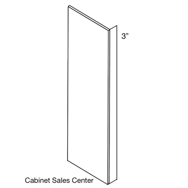 Diswasher End Panel - Modern Gola Line