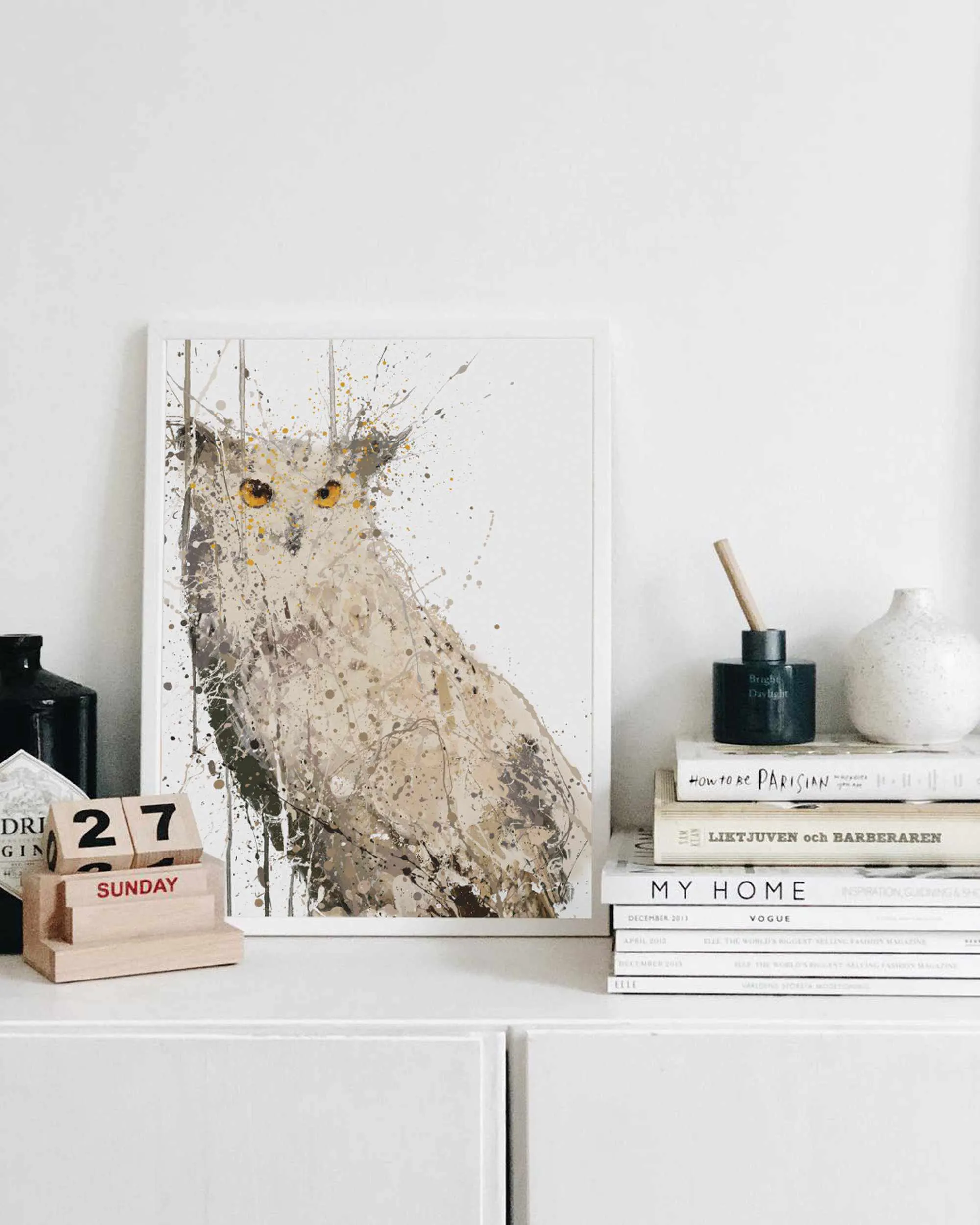 Eagle Owl Wall Art Print