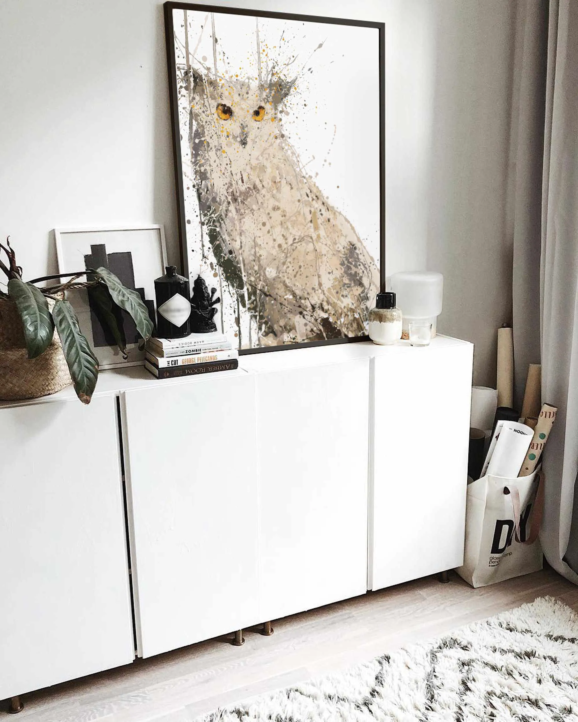 Eagle Owl Wall Art Print