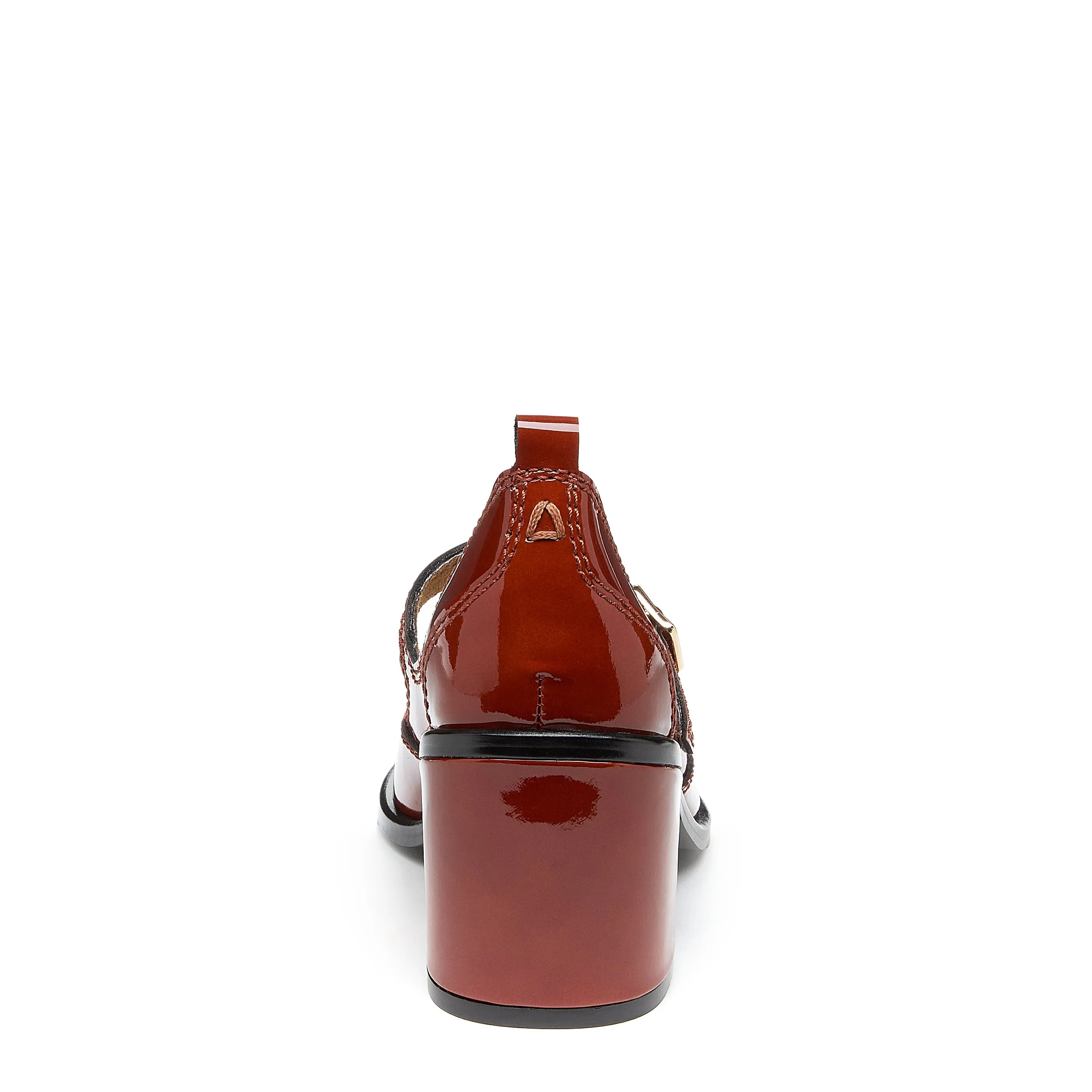 Elm Scarlet Patent Leather Mary Janes