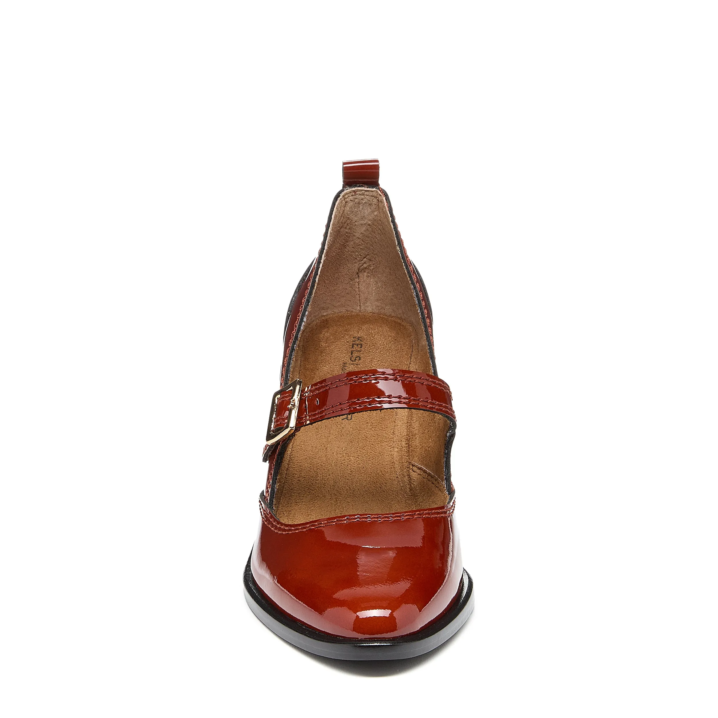 Elm Scarlet Patent Leather Mary Janes