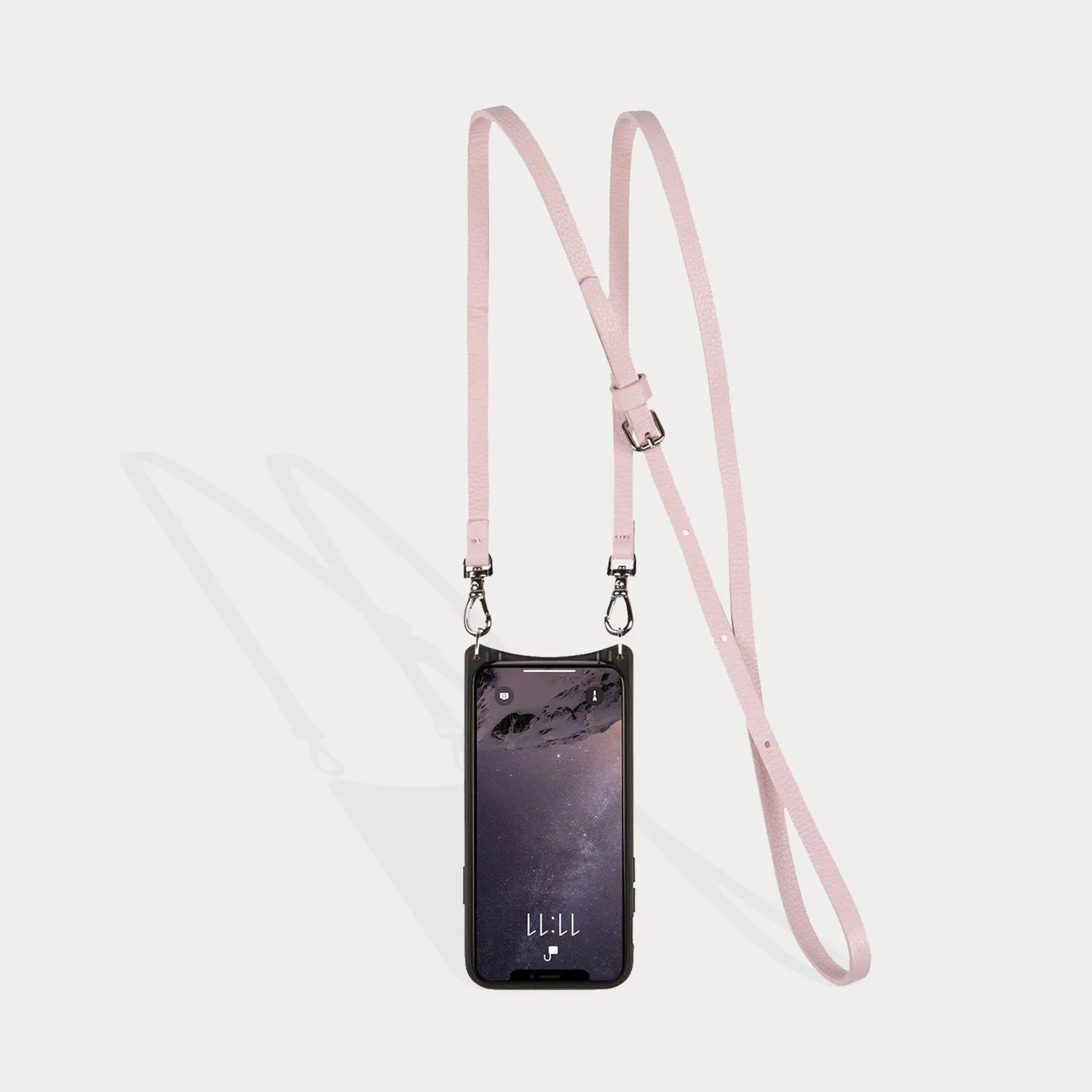 Emma Pebble Leather Crossbody Bandolier - Primrose/Silver