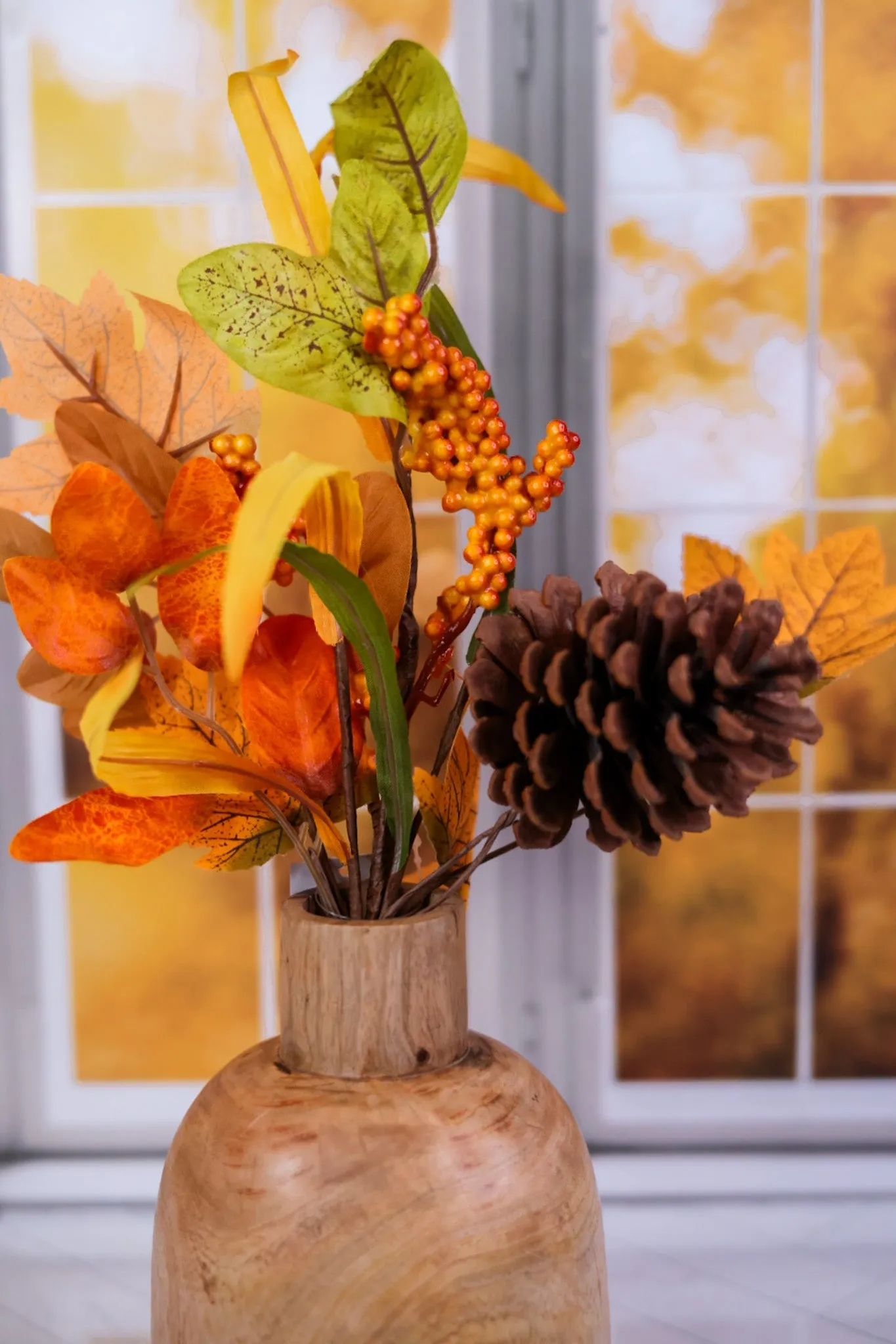 Fall Floral Pick (2 Styles) FINAL SALE