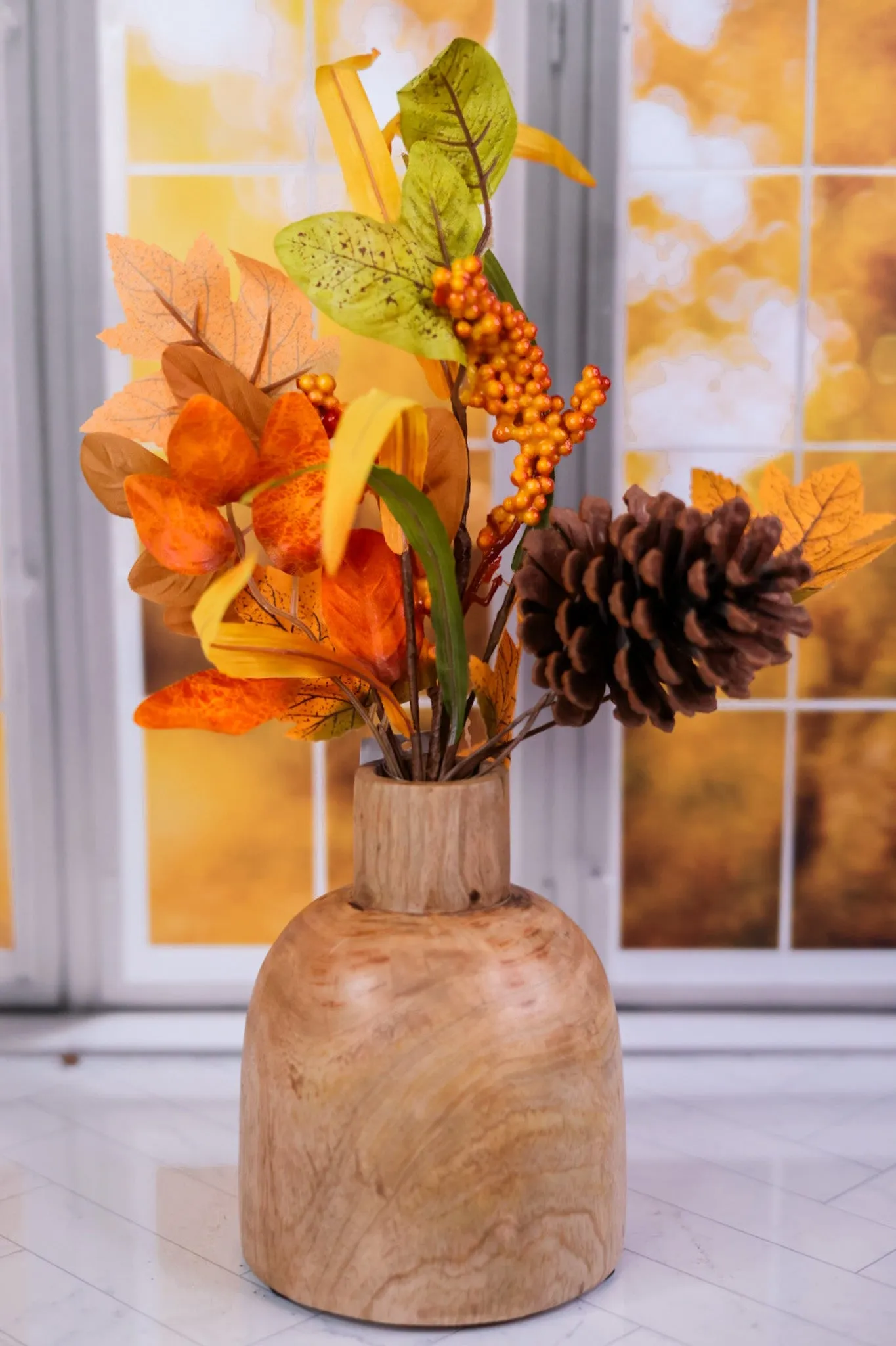 Fall Floral Pick (2 Styles) FINAL SALE