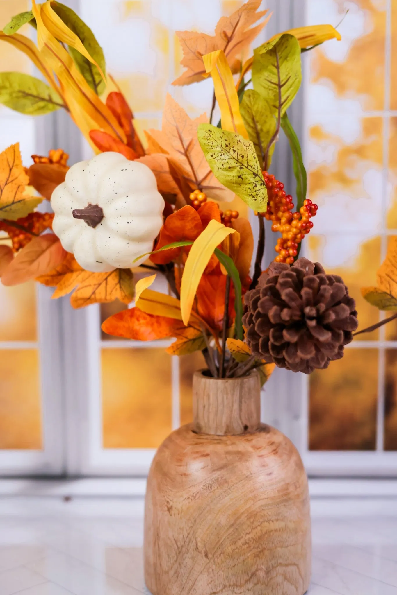 Fall Floral Pick (2 Styles) FINAL SALE