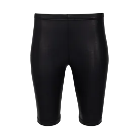 Faux-Leather Shorts