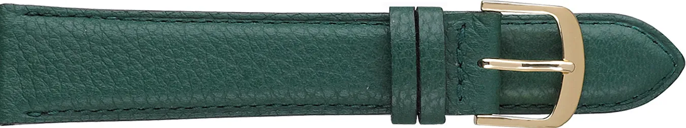 Fleurus Leather Watch Strap with Crushed Grain  115