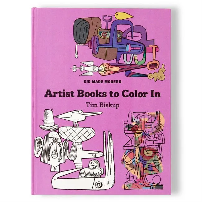 Hardcover Artist Books to Color In