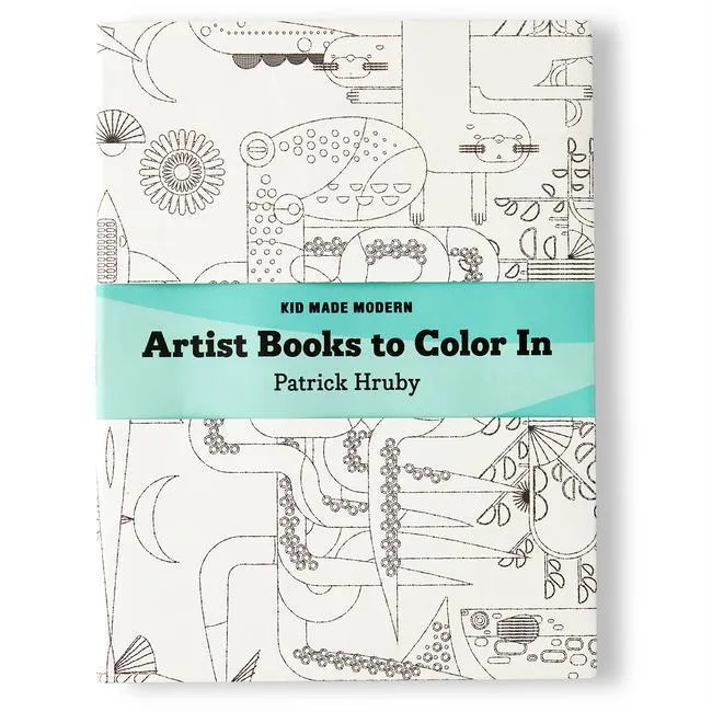 Hardcover Artist Books to Color In