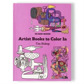 Hardcover Artist Books to Color In