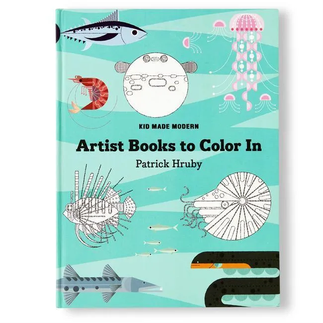 Hardcover Artist Books to Color In