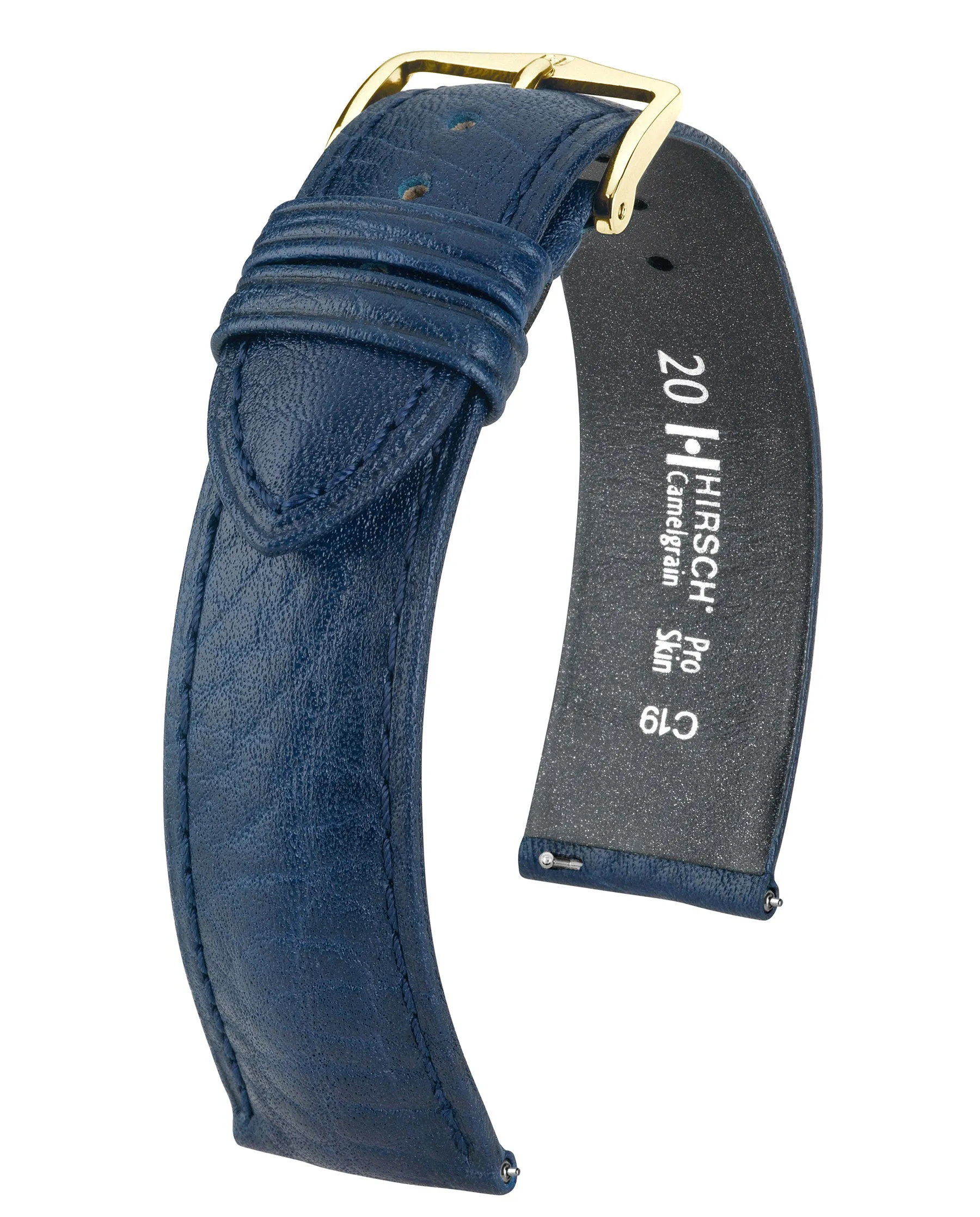 HIRSCH CAMELGRAIN Pro Skin Watch Strap  010 09