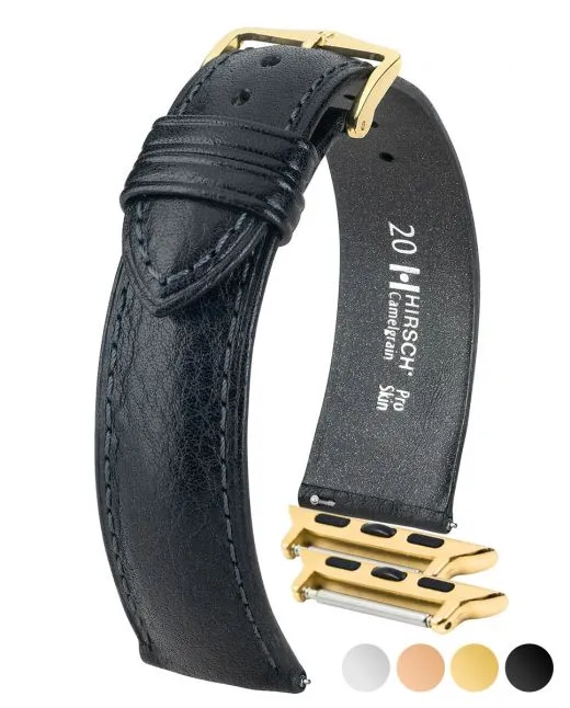 HIRSCH CAMELGRAIN Pro Skin Watch Strap  010 09