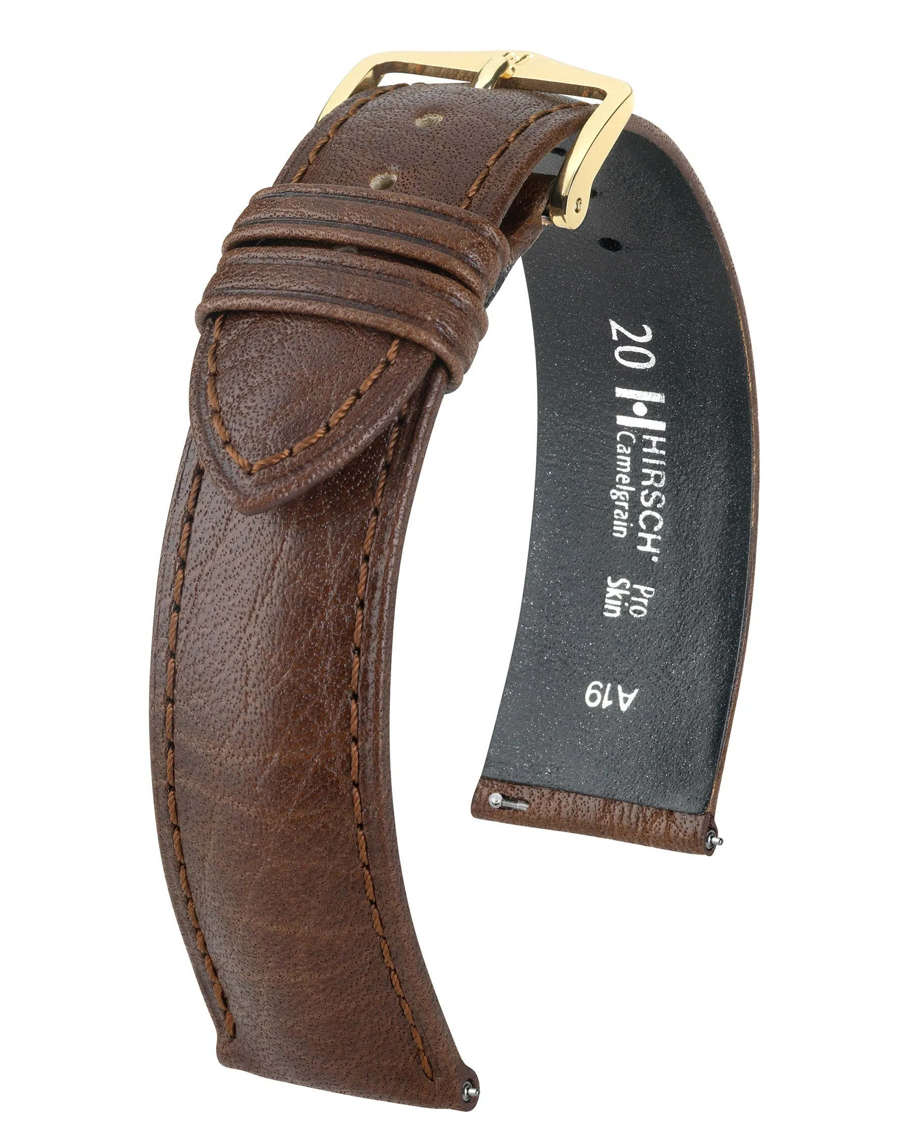 HIRSCH CAMELGRAIN Pro Skin Watch Strap  010 09