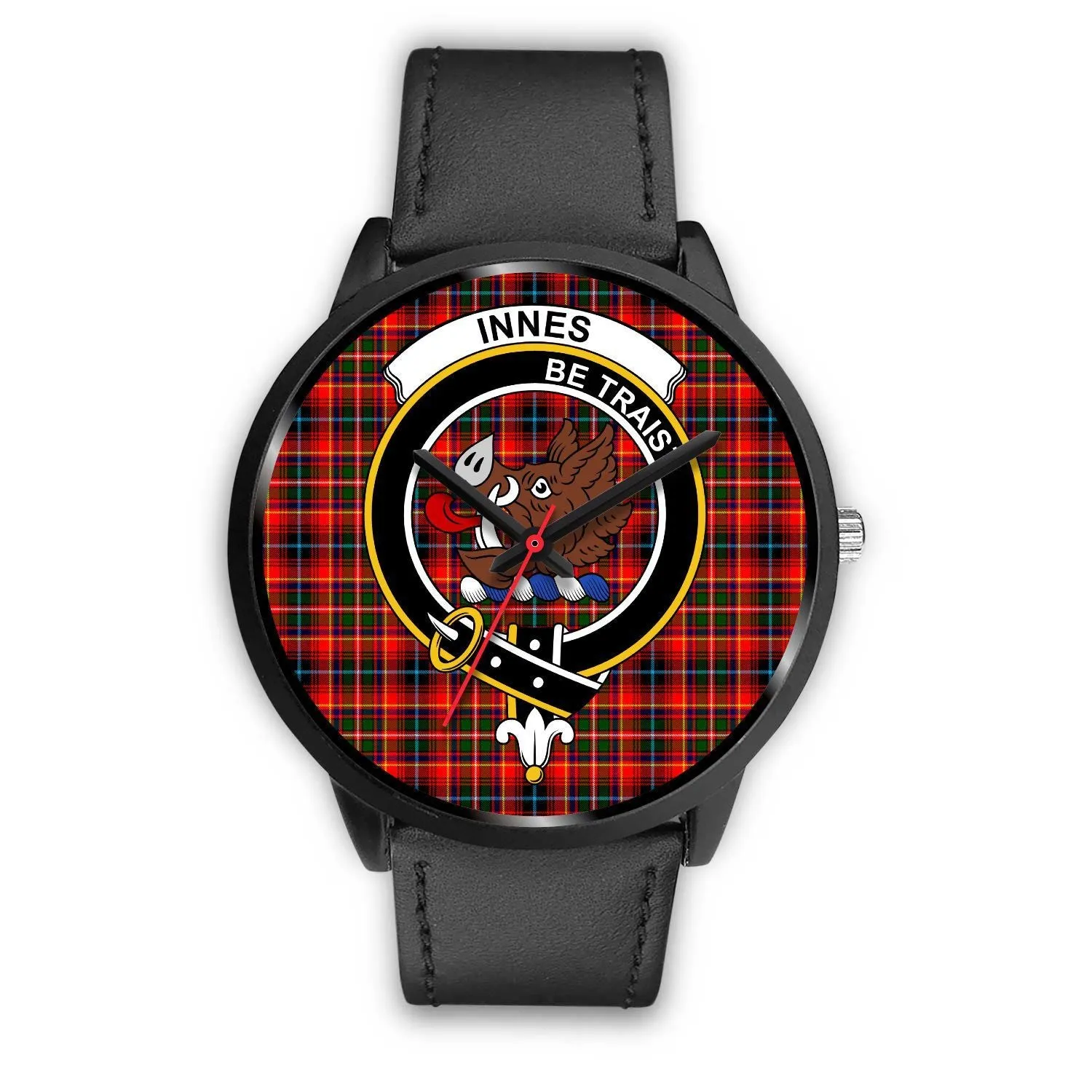Innes Modern Clan Badge Tartan Black Watch